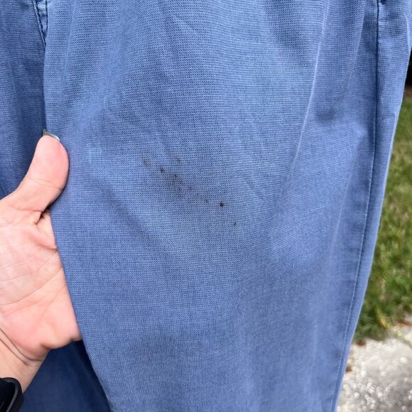Johnnie-O Blue Chino Pants Size 33x32 - Picture 3 of 9